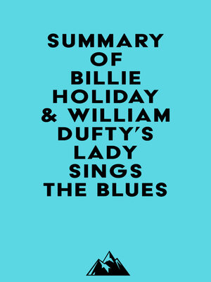 cover image of Summary of Billie Holiday & William Dufty's Lady Sings the Blues